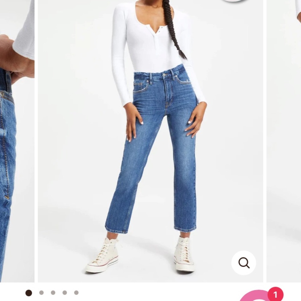 GOOD ICON CROPPED - GOOD AMERICAN JEANS